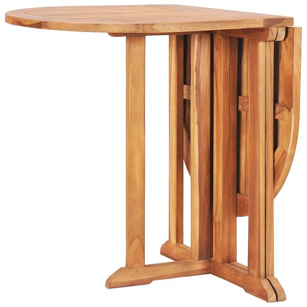 Preklopni vrtni stol 120 x 70 x 75 cm od masivne tikovine - 120 x 70 x 75 cm 1 120 x 70 x 75 cm
