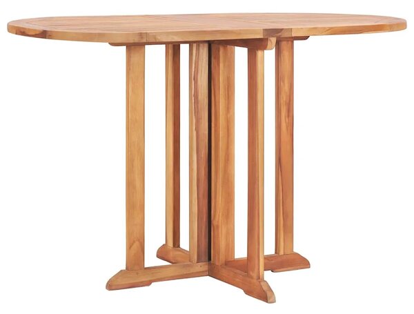 Preklopni vrtni stol 120 x 70 x 75 cm od masivne tikovine - 120 x 70 x 75 cm 1 120 x 70 x 75 cm