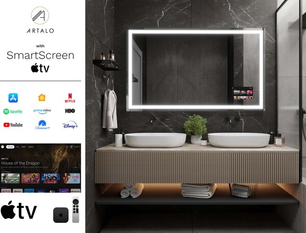 Ogledalo s LED osvjetljenjem M7 premium