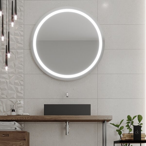 Okruglo ogledalo s LED osvjetljenjem C4 premium