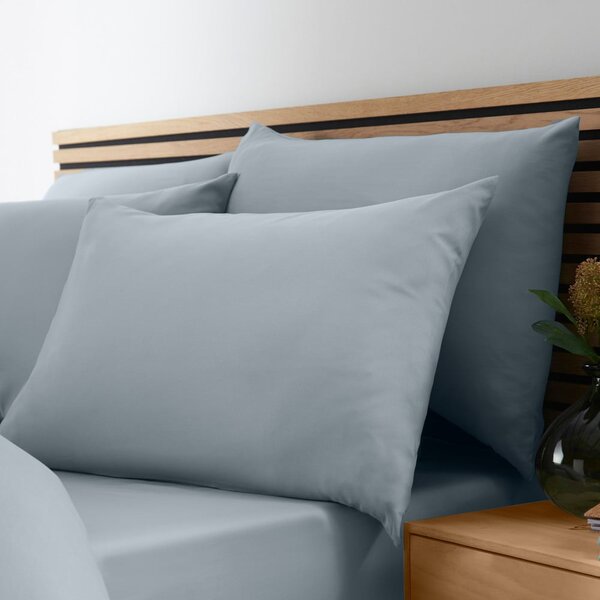 Prljavo plava posteljina za bračni krevet/za produženi krevet 260x220 cm So Soft Non-Iron – Catherine Lansfield