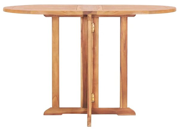 Preklopni vrtni stol 120 x 70 x 75 cm od masivne tikovine - 120 x 70 x 75 cm 1 120 x 70 x 75 cm