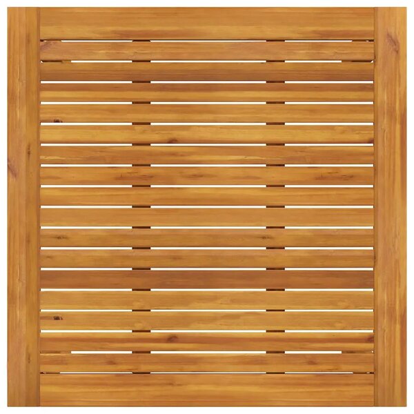 Vrtni stol od masivnog bagremovog drva 85 x 85 x 74 cm - 85 x 85 x 74 cm 1 85 x 85 x 74 cm