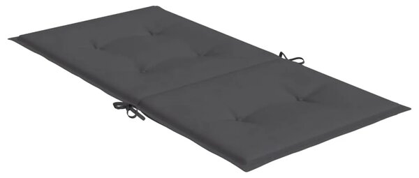 Jastuci za vrtne stolice 2 kom antracit od tkanine Oxford - Antracit 100 x 50 x 3 cm 2 Antracit