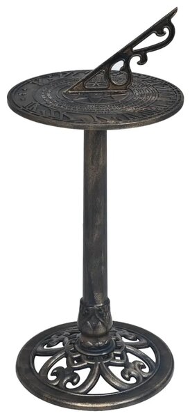 Sunčani sat brončani 35 5 x 82 cm plastični - Bronzana Bronzana