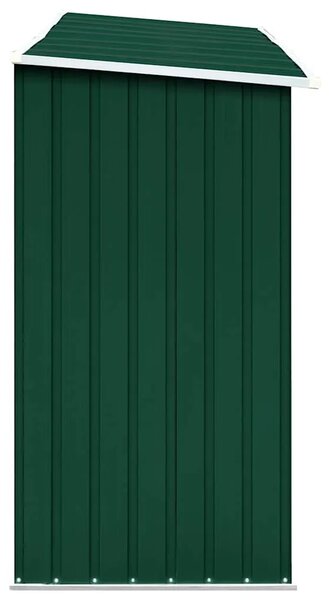 Spremište za drva - Vrtna ostava za drva od pocinčanog čelika 330x84x152 cm zelena - Zelena Zelena