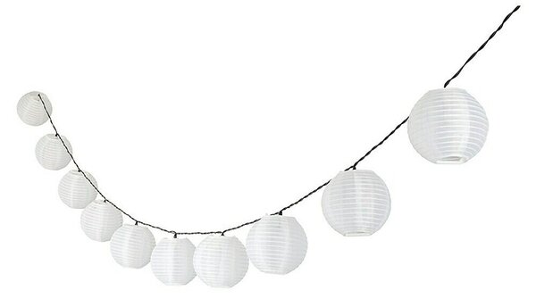 BAUHAUS Solarni svjetlosni lanac (1,2 W, Bijela, IP44)