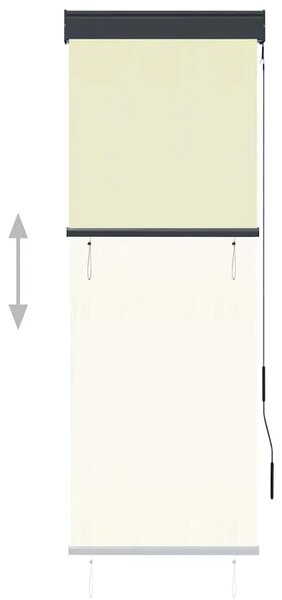 Vanjska roleta 60 x 250 cm krem - Krema 60 x 250 cm Krema 60 x 250 cm