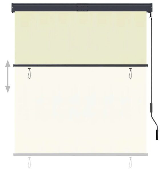 Vanjska roleta 140 x 250 cm krem - Krema 140 x 250 cm Krema 140 x 250 cm