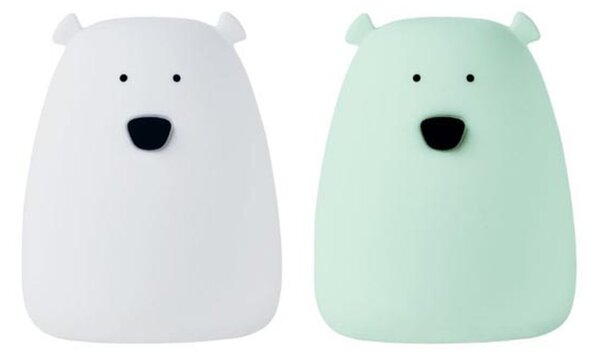 RABBIT AND FRIENDS noćna svjetiljka white/arctic green
