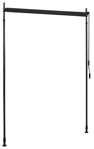 Vanjska roleta 150 x 270 cm antracit - Antracit 150 x 270 cm 1 Podesiva visina (225 – 275 cm)