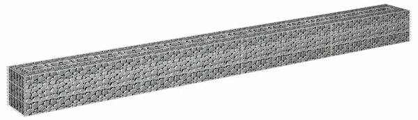 Gabionska sadilica od pocinčanog čelika 360 x 30 x 30 cm - 360 x 30 x 30 cm 1 360 x 30 x 30 cm