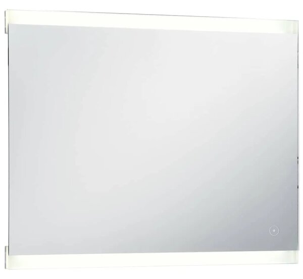 Kupaonsko LED zidno ogledalo sa senzorom na dodir 80 x 60 cm - 80 x 60 cm 1 80 x 60 cm