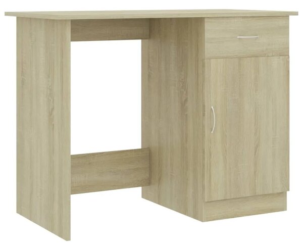 Radni stol boja hrasta sonome 100x50x76 cm konstruirano drvo - sonoma hrast Sonoma hrast