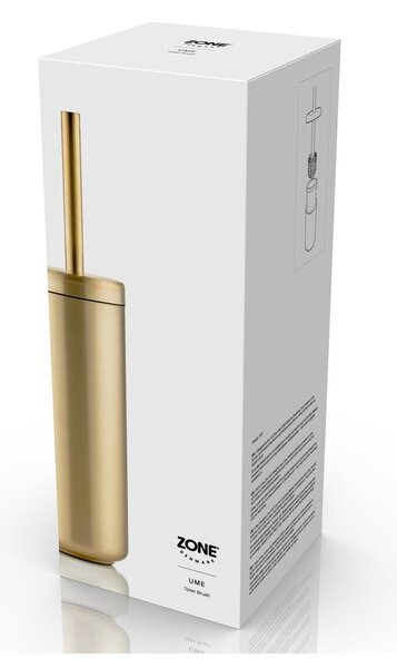 Mjedena WC četka od nehrđajućeg čelika Ume Brass – Zone