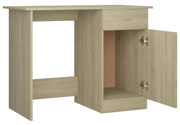 Radni stol boja hrasta sonome 100x50x76 cm konstruirano drvo - sonoma hrast Sonoma hrast