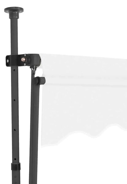Tenda na ručno uvlačenje s LED svjetlima 300 cm krem - Krema 1 300 cm Krema