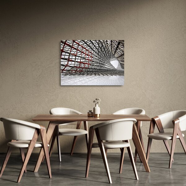 Staklena slika željezne konstrukcije (70x50 cm)