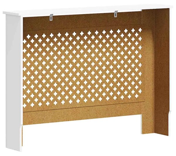Pokrovi za radijator 2 kom bijeli 112 x 19 x 81 5 cm MDF - Bijela 112 x 19 x 81.5 cm 2 Bijela