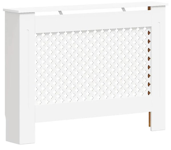 Pokrovi za radijator 2 kom bijeli 112 x 19 x 81 5 cm MDF - Bijela 112 x 19 x 81.5 cm 2 Bijela