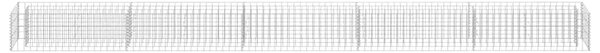 Gabionska sadilica od pocinčanog čelika 450 x 30 x 30 cm - 450 x 30 x 30 cm 1 450 x 30 x 30 cm