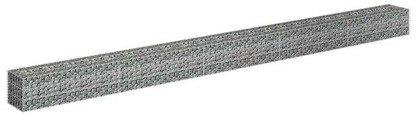 Gabionska sadilica od pocinčanog čelika 450 x 30 x 30 cm - 450 x 30 x 30 cm 1 450 x 30 x 30 cm