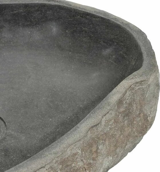 Lavabo - Umivaonik od riječnog kamena ovalni (45 - 53) x (34 - 41) cm - 45-53 cm 45-53 cm