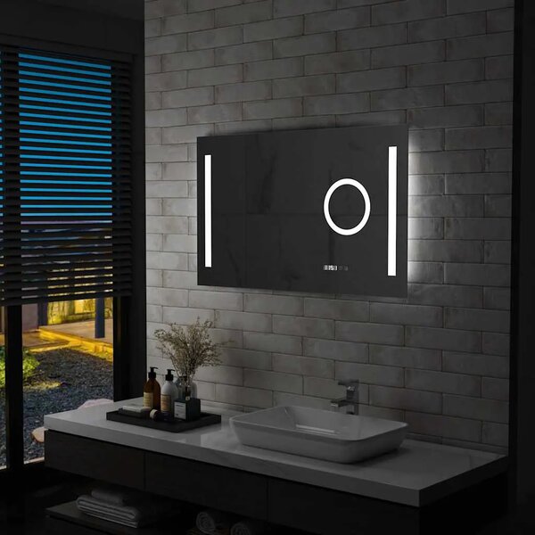 Kupaonsko LED zidno ogledalo sa senzorom na dodir 100 x 60 cm - 100 x 60 cm 1 100 x 60 cm