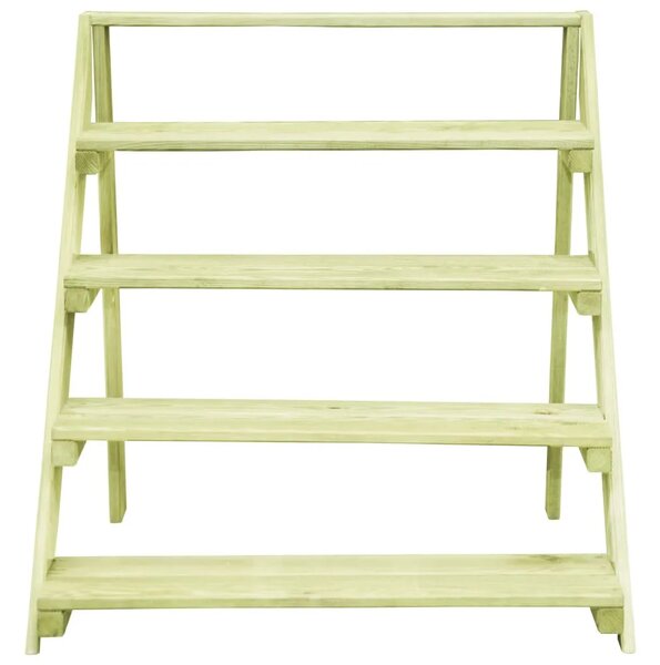 Stalak za biljke 80 x 80 x 80 cm od impregnirane borovine