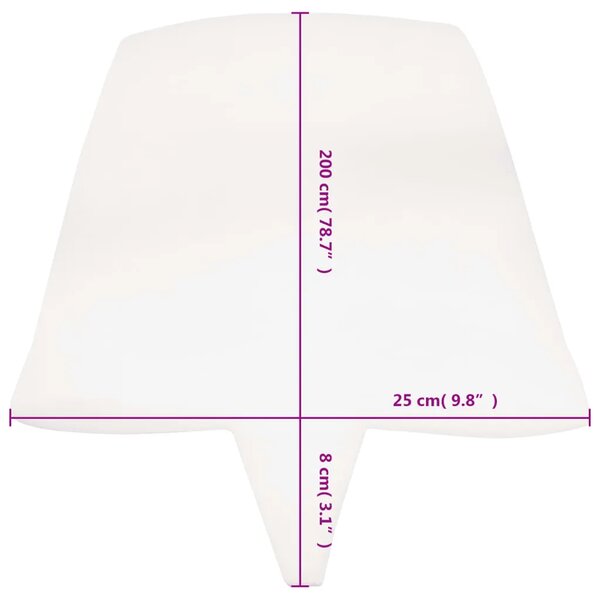 Most za krevet 25 x 200 cm