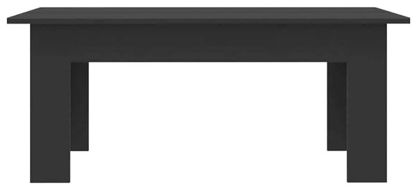 Stolić za kavu crni 100 x 60 x 42 cm od konstruiranog drva - Crna 100 x 60 x 42 cm 1 Crna