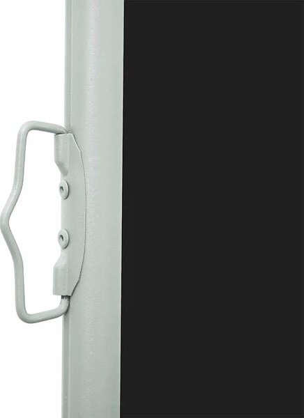 Uvlačiva bočna tenda za terasu 170 x 300 cm crna - Crna 170 x 300 cm 1 Crna