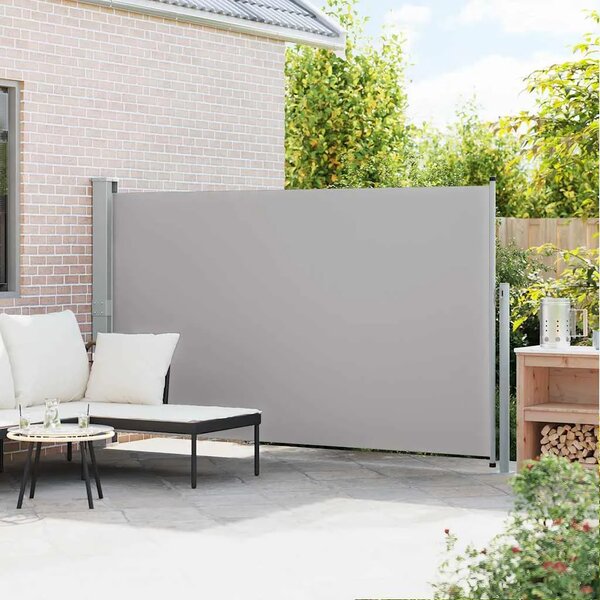 Uvlačiva bočna tenda za terasu 170 x 300 cm siva - Siva 170 x 300 cm 1 Siva