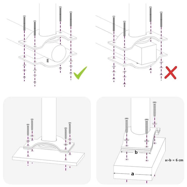 Uvlačiva bočna tenda za terasu 60 x 300 cm smeđa - Smeđa 60 x 300 cm 1 Smeđa
