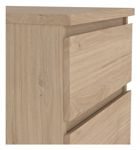 Komoda u dekoru hrasta u prirodnoj boji 40x111x50 cm Naia – Tvilum