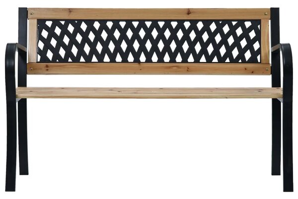 Vrtna klupa 120 cm drvena - 120 x 53 x 77 cm 1 1 120 x 53 x 77 cm