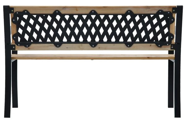 Vrtna klupa 120 cm drvena - 120 x 53 x 77 cm 1 1 120 x 53 x 77 cm