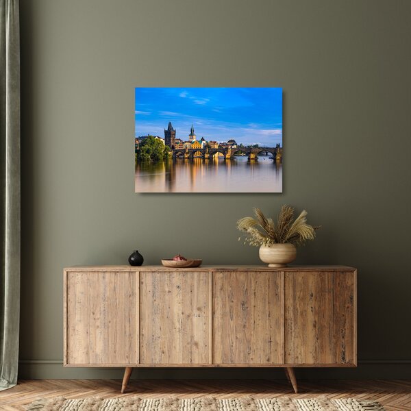 Staklena slika Karlova mosta (70x50 cm)