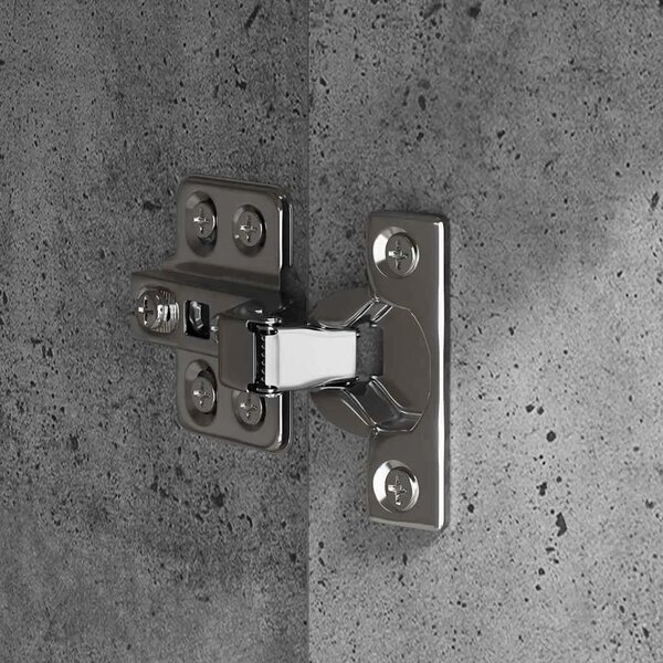 Komoda siva boja betona 60 x 30 x 75 cm od konstruiranog drva - Beton siva 1 Beton siva