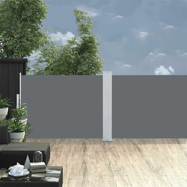 Uvlačiva bočna tenda 100 x 1000 cm antracit - Antracit 100 x 1000 cm