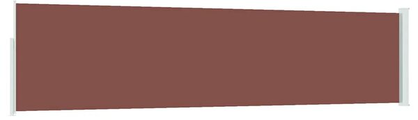 Uvlačiva bočna tenda za terasu 117x514 cm smeđa - Smeđa 117 x 500 cm 1 Smeđa