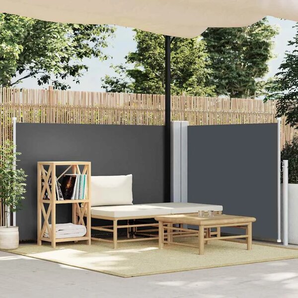 Uvlačiva bočna tenda 120 x 600 cm antracit - Antracit 117 x 600 cm 1 Antracit