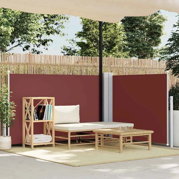Uvlačiva bočna tenda 120 x 600 cm smeđa - Smeđa 117x 600 cm 1 Smeđa