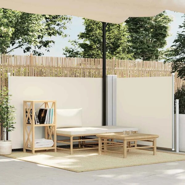 Uvlačiva bočna tenda 120 x 600 cm krem - Krema 117 x 600 cm 1 Krema