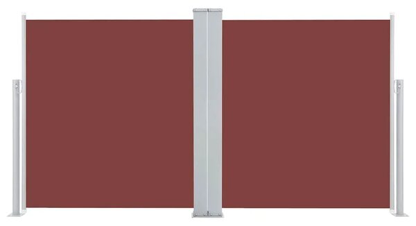 Uvlačiva bočna tenda 120 x 600 cm smeđa - Smeđa 117x 600 cm 1 Smeđa