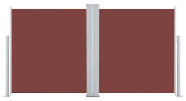 Uvlačiva bočna tenda 100 x 600 cm smeđa - Smeđa 100 x 600 cm