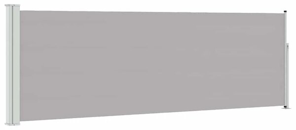 Uvlačiva bočna tenda za terasu 100 x 314 cm siva - Siva 100 x 300 cm 1 Siva