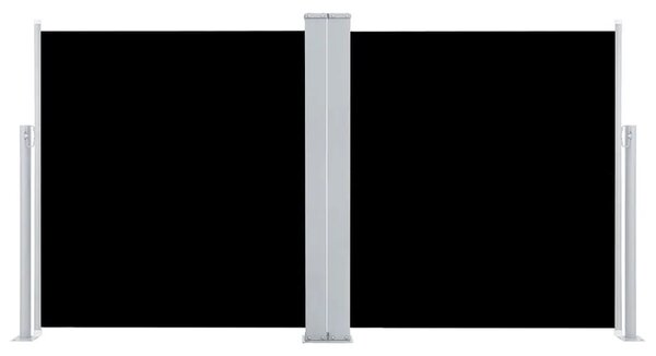 Uvlačiva bočna tenda 100 x 600 cm crna - Crna 100 x 600 cm