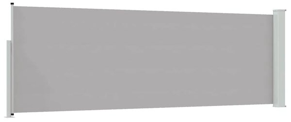 Uvlačiva bočna tenda za terasu 100 x 314 cm siva - Siva 100 x 300 cm 1 Siva