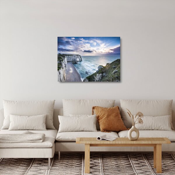 Staklena slika litica (70x50 cm)